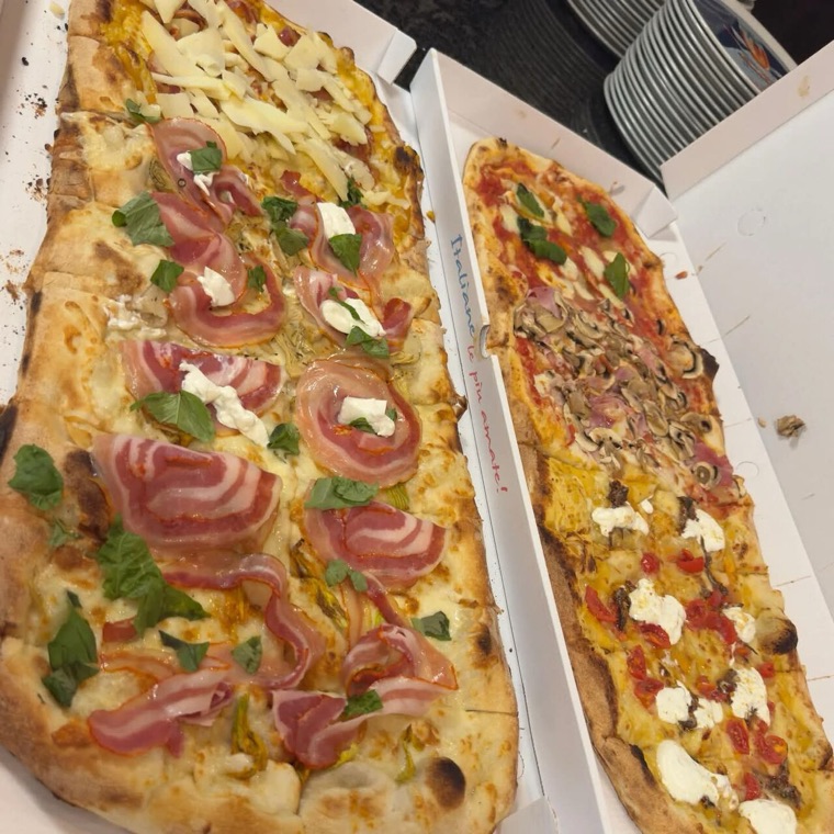 Le nostre pizze al metro